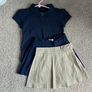 Girls school uniform size 4T